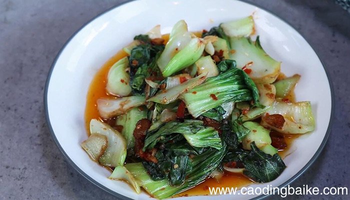 豆瓣小白菜怎么炒 豆瓣小白菜的做法