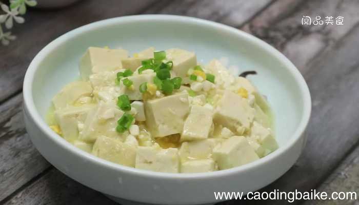 鸭蛋豆腐怎么做 鸭蛋豆腐做法