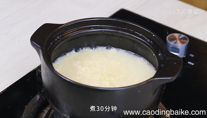 小米香蕉粥 小米香蕉粥的做法