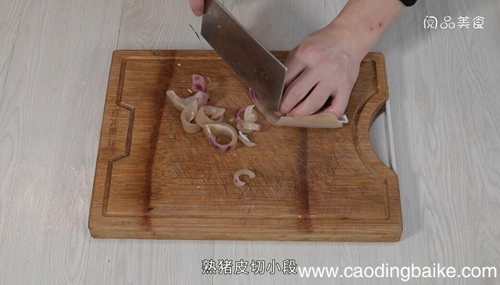 豆角炒猪皮的做法 豆角炒猪皮怎么做