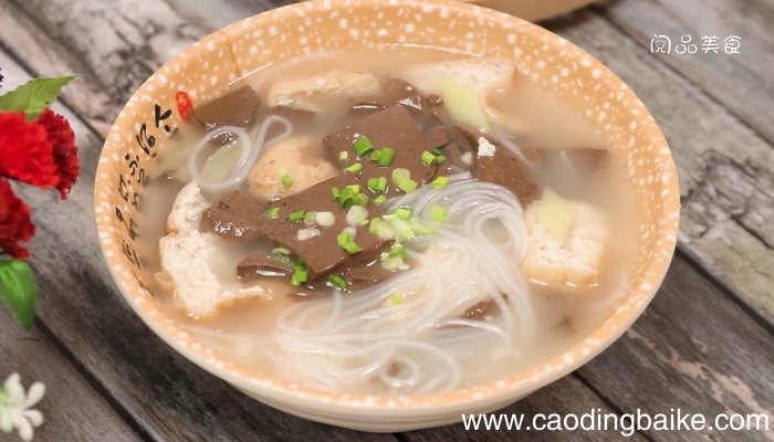 鸭血粉丝汤的做法 鸭血粉丝汤怎么做好吃