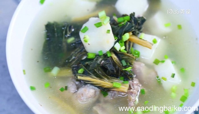 菜干淮山排骨汤的做法 菜干淮山排骨汤怎么做