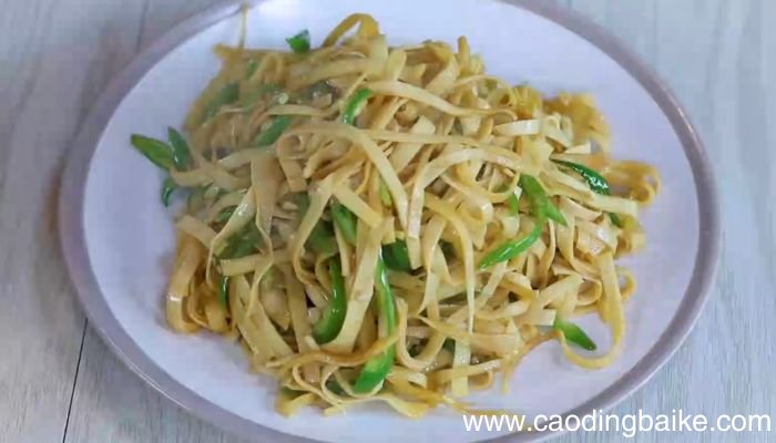 尖椒炒豆丝的做法尖椒炒豆丝怎么做