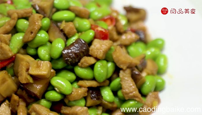 香菇毛豆炒肉的做法 香菇毛豆炒肉怎么做