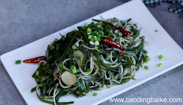 豆芽海带怎么炒好吃 豆芽海带的做法
