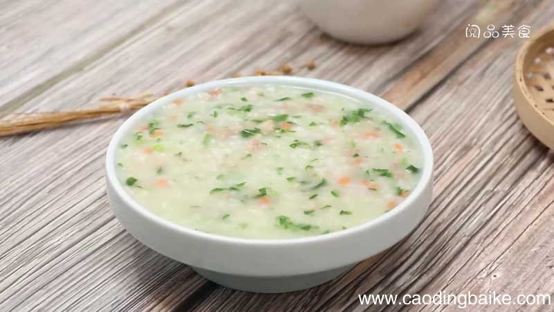 青菜瘦肉粥 青菜瘦肉粥的做法