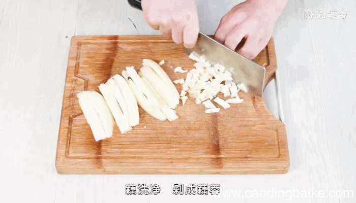 雪里蕻烩藕丸子做法雪里蕻烩藕丸子怎么做