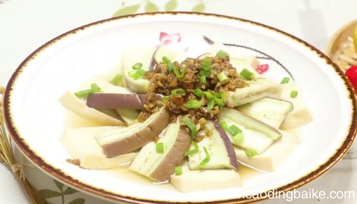茄子蒸豆腐怎么做茄子蒸豆腐的做法