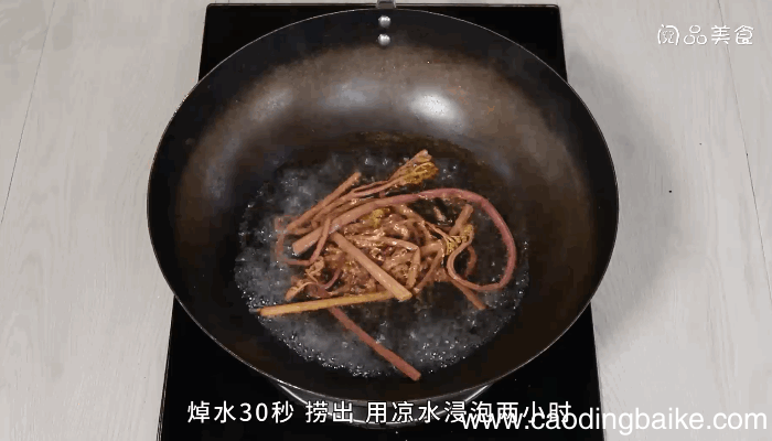 腐乳蕨菜的做法，腐乳蕨菜怎么做