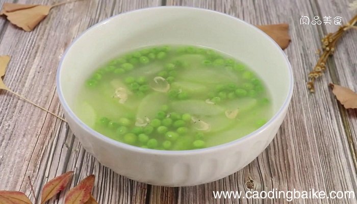 青豆节瓜汤 青豆节瓜汤怎么做好吃
