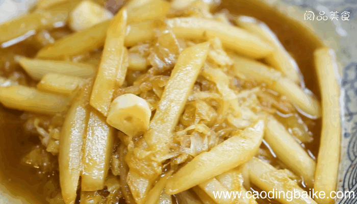 酸菜炖土豆条做法酸菜炖土豆条做法怎么做