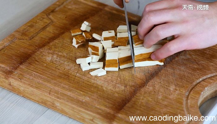 辣拌豆干丁的做法 辣拌豆干丁怎么做