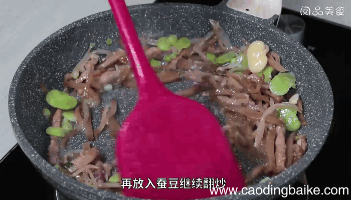蚕豆榨菜肉丝的做法，蚕豆榨菜肉丝怎么做