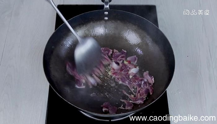 鸭胗炒花菜的做法鸭胗炒花菜怎么做