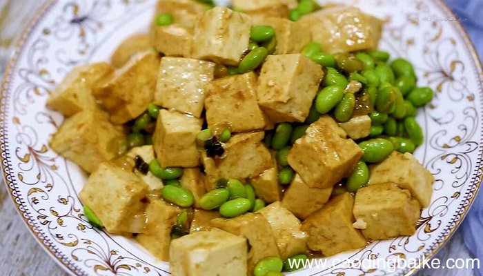 豆腐炒毛豆做法 豆腐炒毛豆怎么做