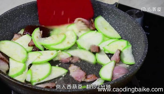 咸肉炒葫芦瓜 咸肉炒葫芦瓜的做法