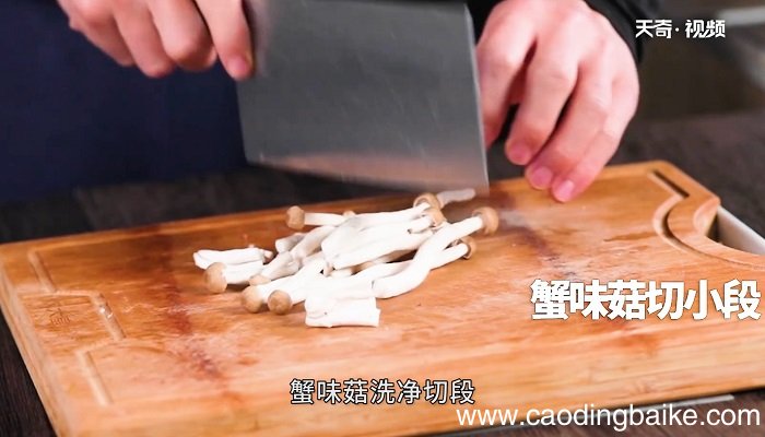 蟹味菇汤豆腐怎么做 蟹味菇汤豆腐咋做