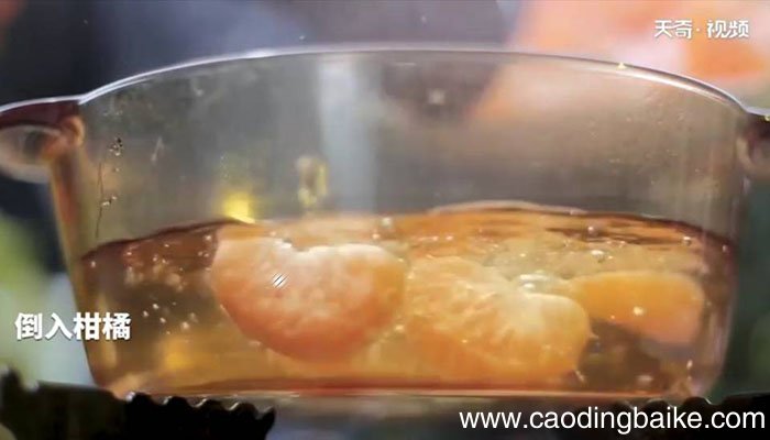 橘子罐头怎么做 橘子罐头