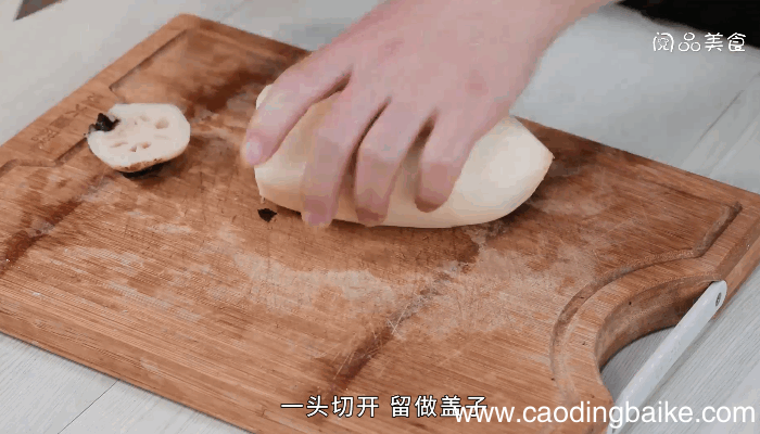 糯米酿莲藕的做法，糯米酿莲藕，糯米酿莲藕怎么做