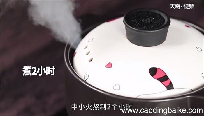 海底椰雪梨煲排骨的做法 海底椰雪梨煲排骨怎么做