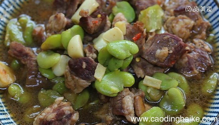牛腩炖蚕豆做法 牛腩炖蚕豆怎么做