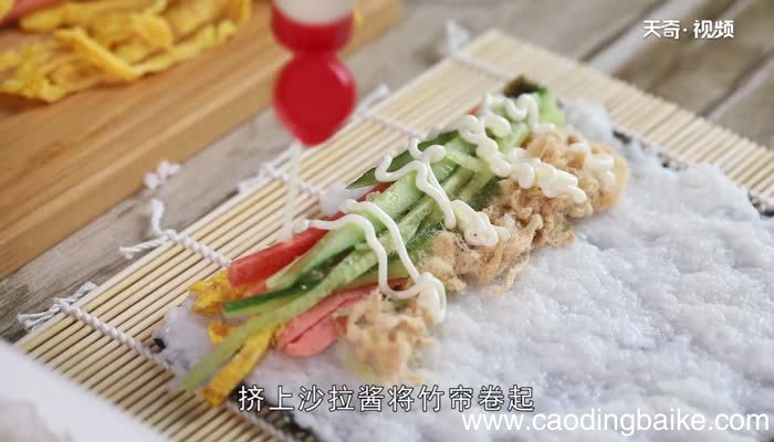 紫菜包饭的做法 寿司的做法