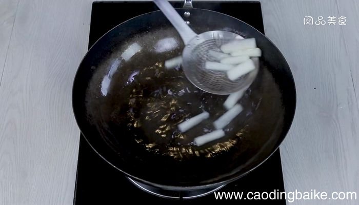 蒜苔炒山药的做法蒜苔炒山药怎么做