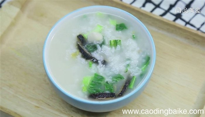 仙贝香菇蔬菜粥怎么做 仙贝香菇蔬菜粥做法是什么