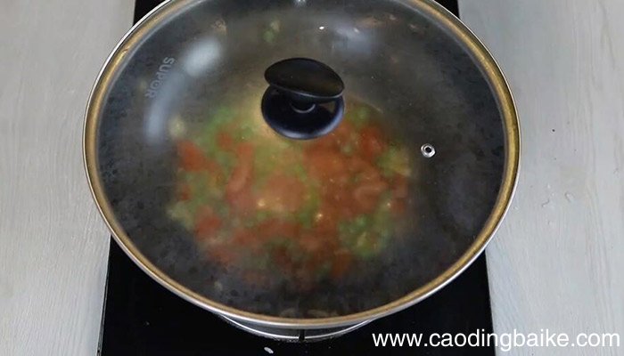 番茄焖青豆正宗做法 番茄焖青豆怎么做