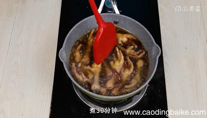 香辣虎皮鸡爪的做法 香辣虎皮鸡爪怎么做