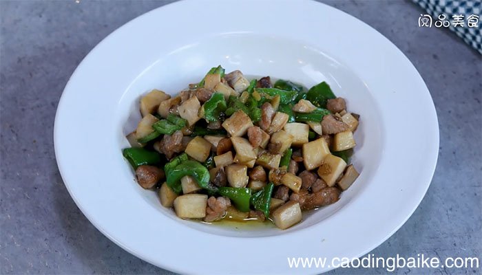 杏鲍菇炒肉丁的做法 杏鲍菇炒肉丁怎么做