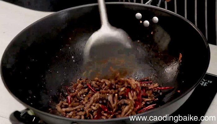 豆豉干煸肉丝的做法 豆豉干煸肉丝怎么做