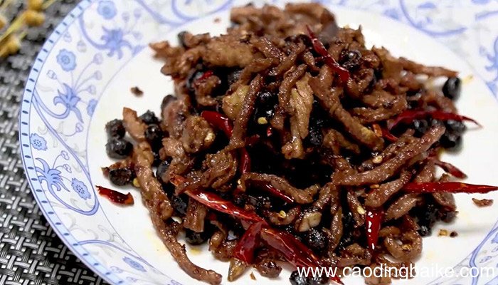 豆豉干煸肉丝的做法 豆豉干煸肉丝怎么做