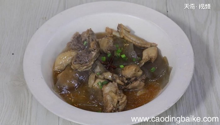 粉皮鸡的做法 粉皮鸡怎么做