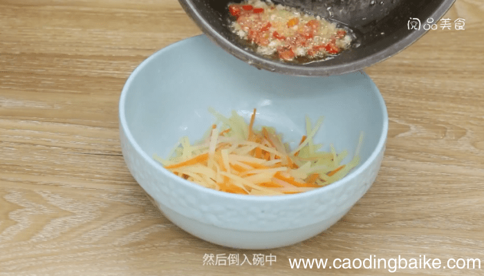 炝拌土豆丝的做法 炝拌土豆丝怎么做好吃