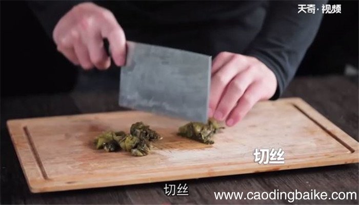 酸菜炒春笋的做法 酸菜炒春笋怎么做