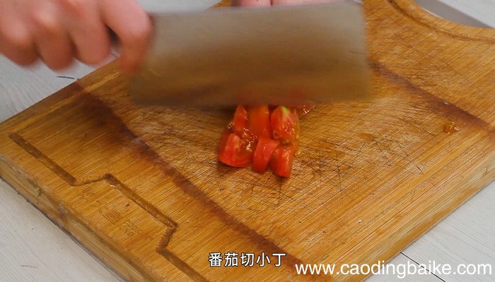 番茄茄丁打卤面的做法 番茄茄丁打卤面怎么做