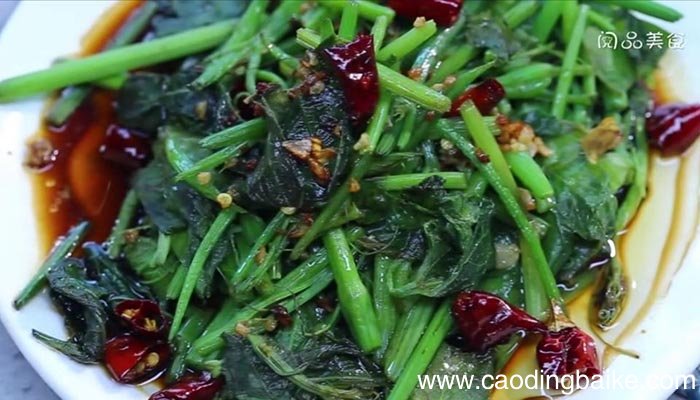 炝拌龙须菜 炝拌龙须菜做法