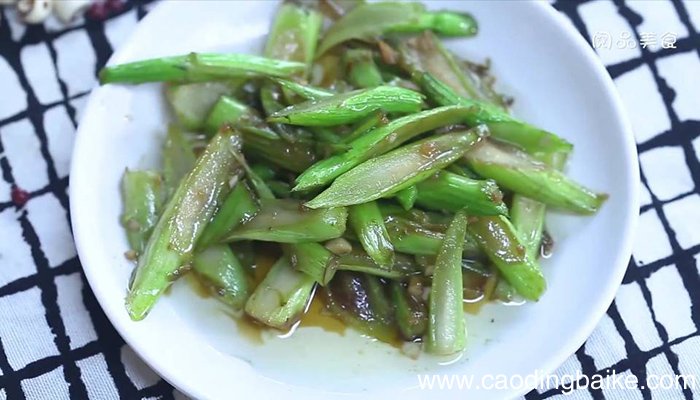 清炒广东芥兰 清炒广东芥兰怎么做