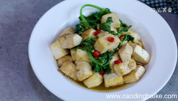 芹菜叶炖豆腐的做法芹菜叶炖豆腐怎么做