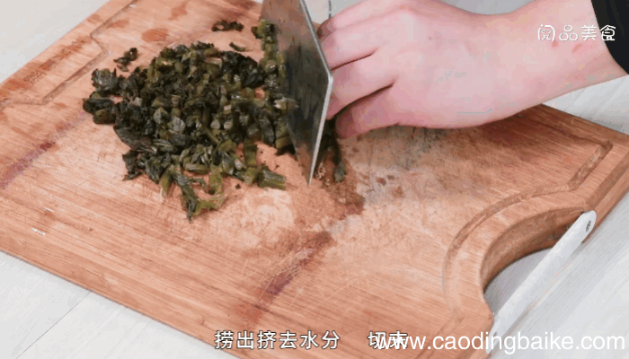 肉沫雪里蕻的做法，肉沫雪里蕻怎么做