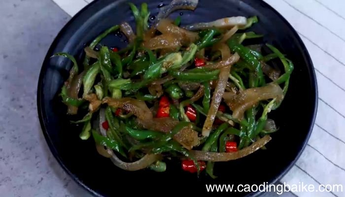 尖椒炒肉皮的做法 尖椒炒肉皮怎么做