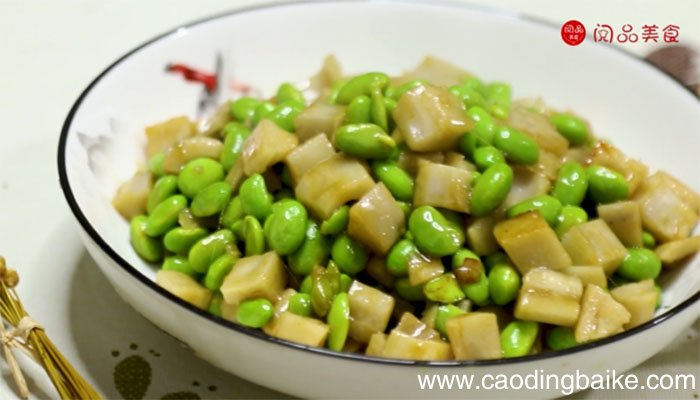藕炒毛豆做法 藕炒毛豆怎么做