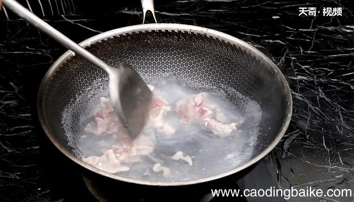 黄瓜汆里脊片的做法 黄瓜汆里脊片怎么做
