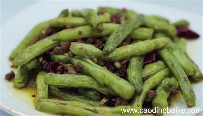 四季豆炒肉末怎么做 四季豆炒肉末的做法