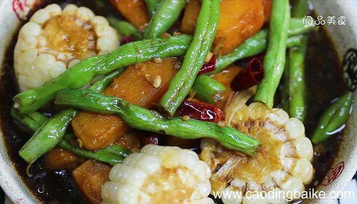 玉米豆角南瓜怎么炖 玉米豆角南瓜