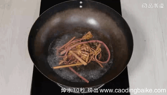 水豆豉拌蕨菜做法水豆豉拌蕨菜怎么做