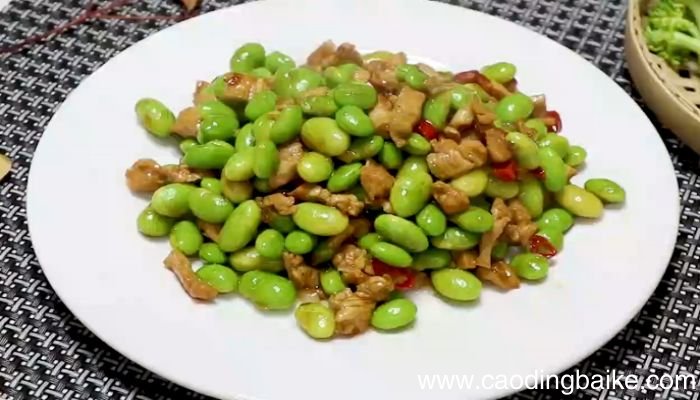 辣炒毛豆鸡丁的做法辣炒毛豆鸡丁怎么做