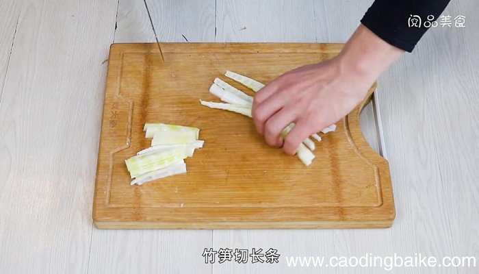 白玉翠笋怎么做 白玉翠笋的做法