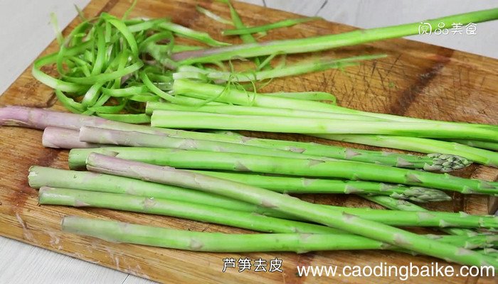 芦笋炒仙贝的做法 芦笋炒仙贝怎么做